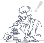 教授のイラスト